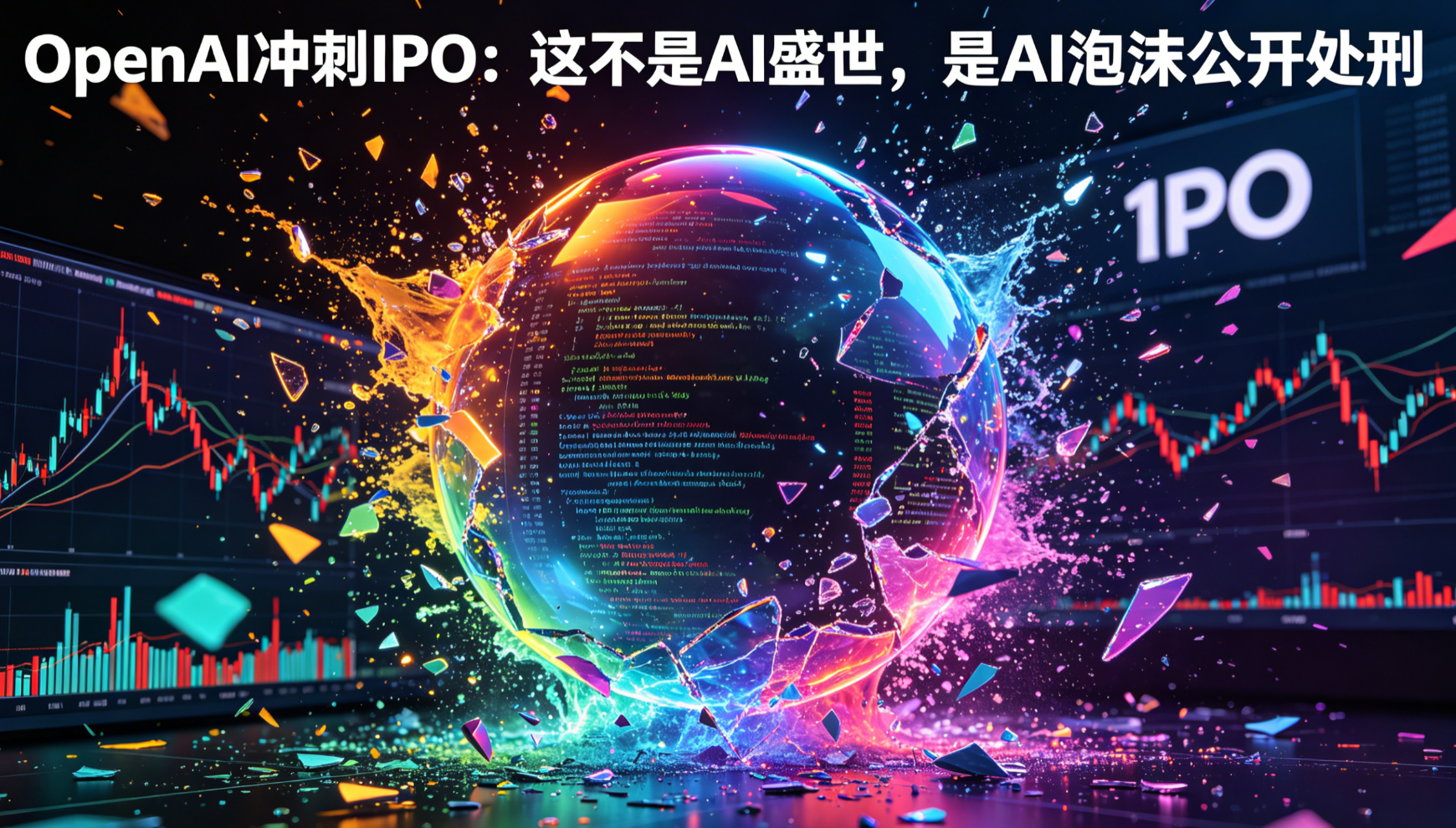 OpenAI衝刺IPO：這不是AI盛世，是AI泡沫公開處刑