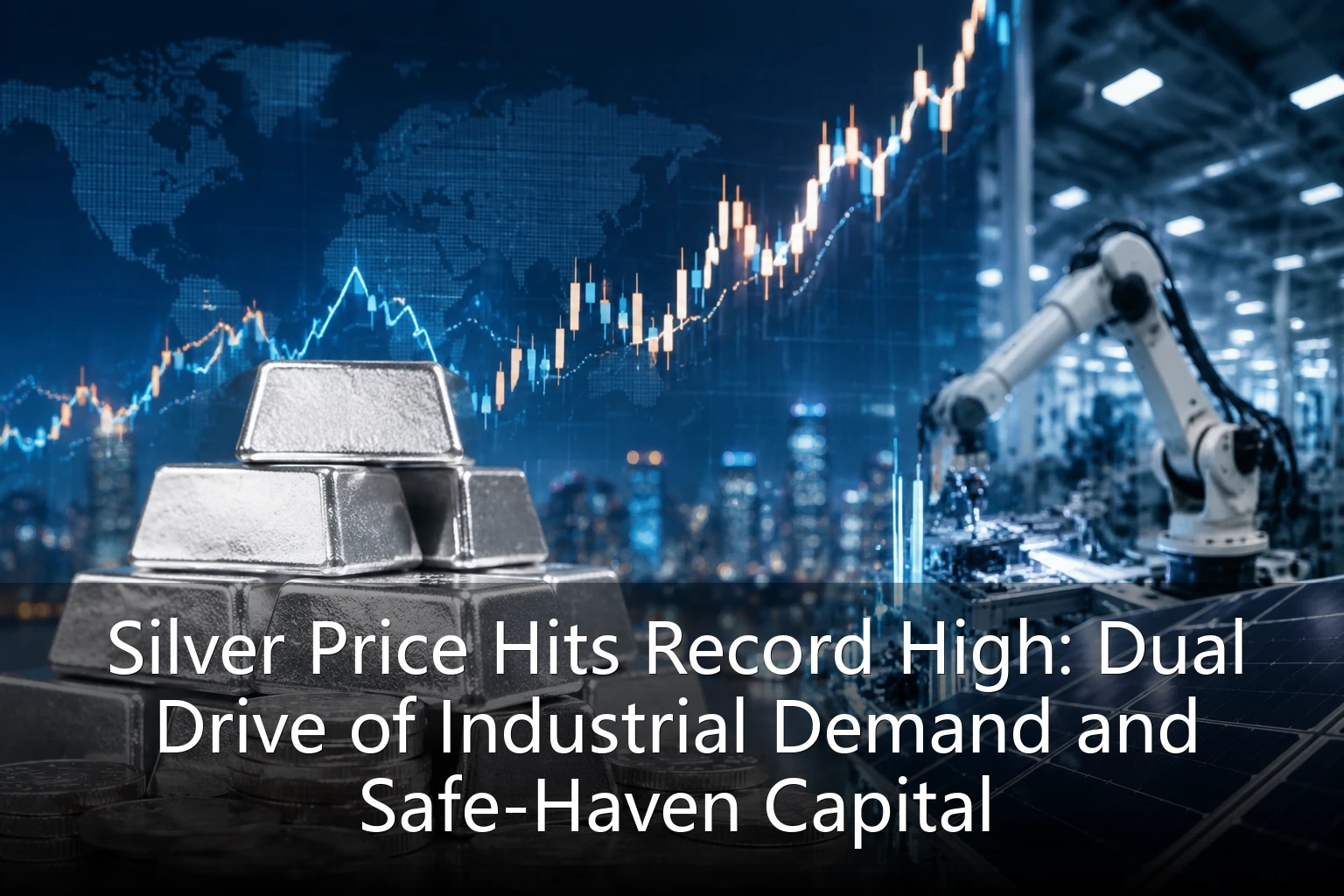 Silver Price Hits Record High: Dual Drive of Industrial Demand and Safe-Haven Capital