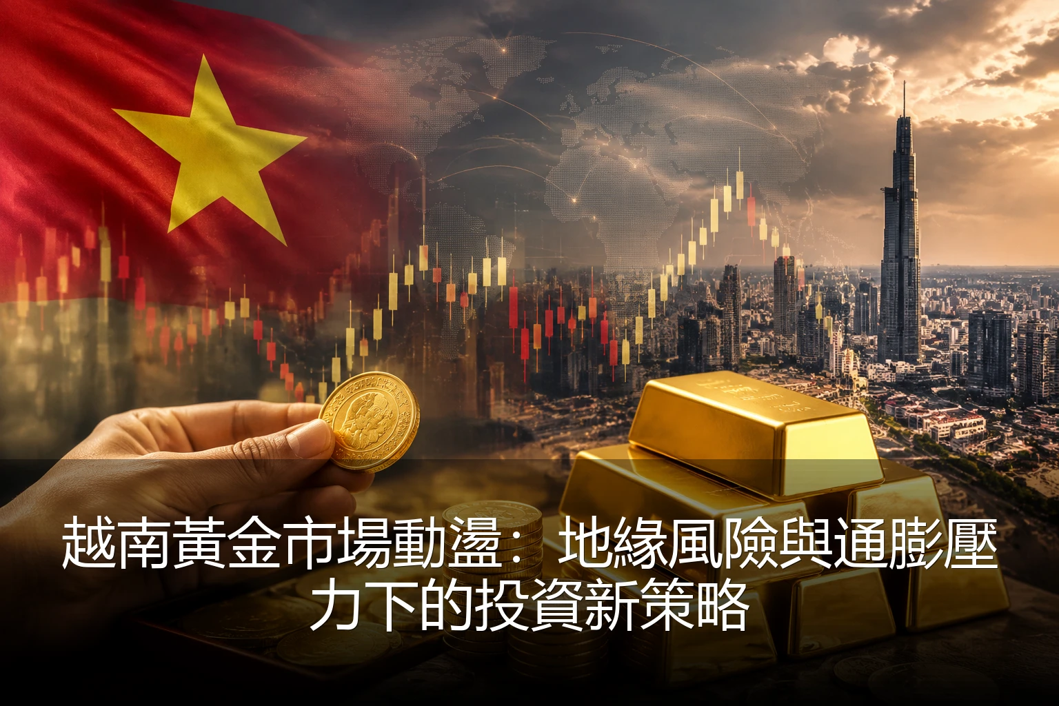 越南黃金市場動盪：地緣風險與通膨壓力下的投資新策略