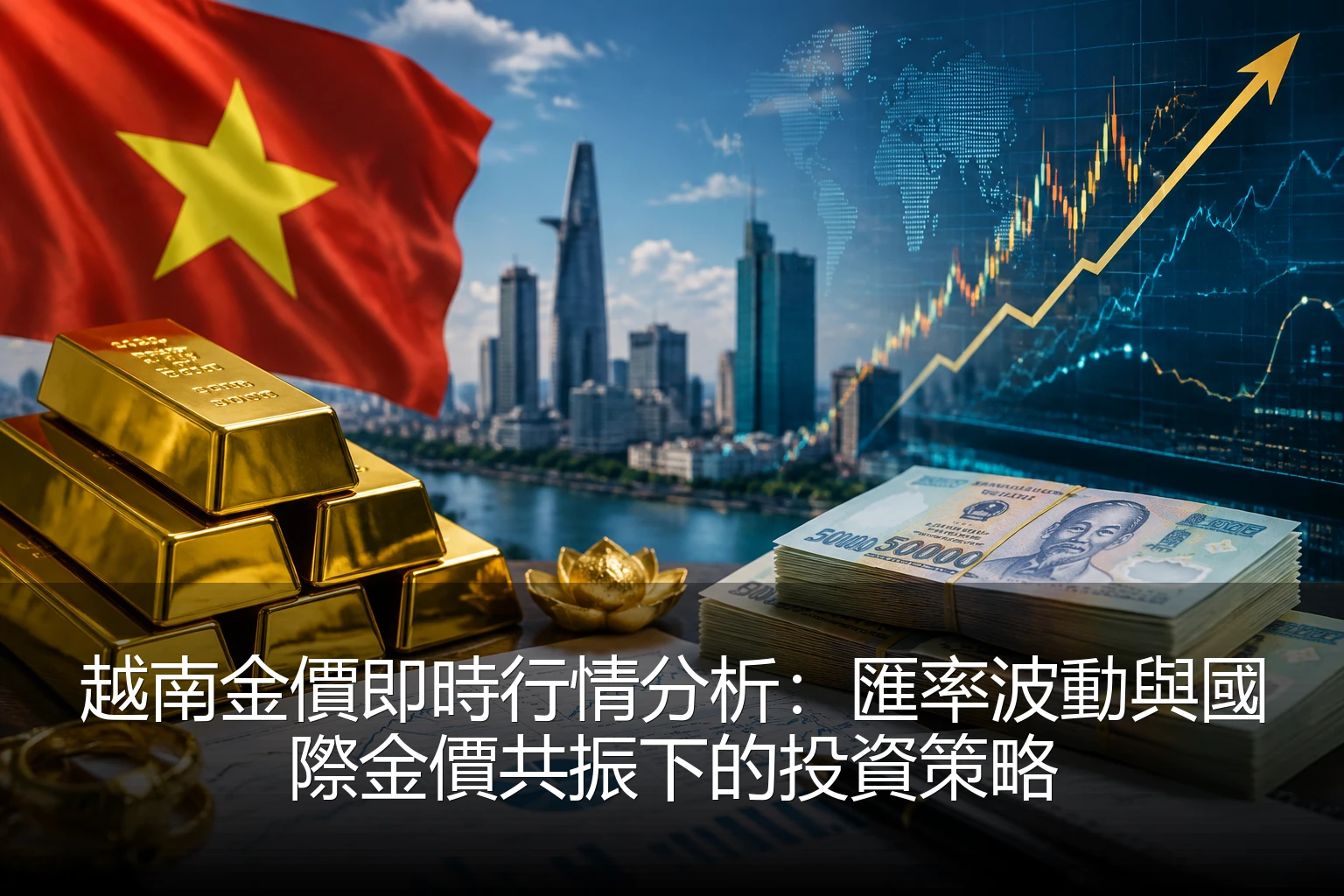 越南金價即時行情分析：匯率波動與國際金價共振下的投資策略