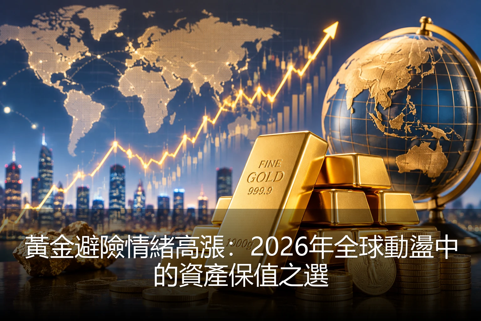 黃金避險情緒高漲：2026年全球動盪中的資產保值之選