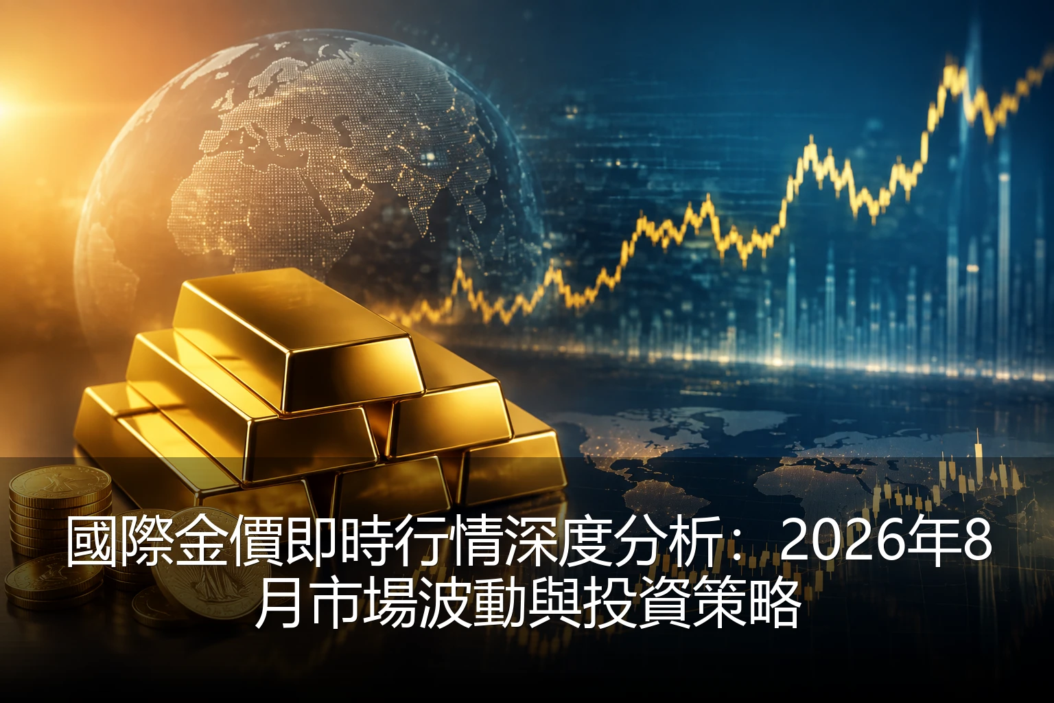 國際金價即時行情深度分析：2026年8月市場波動與投資策略