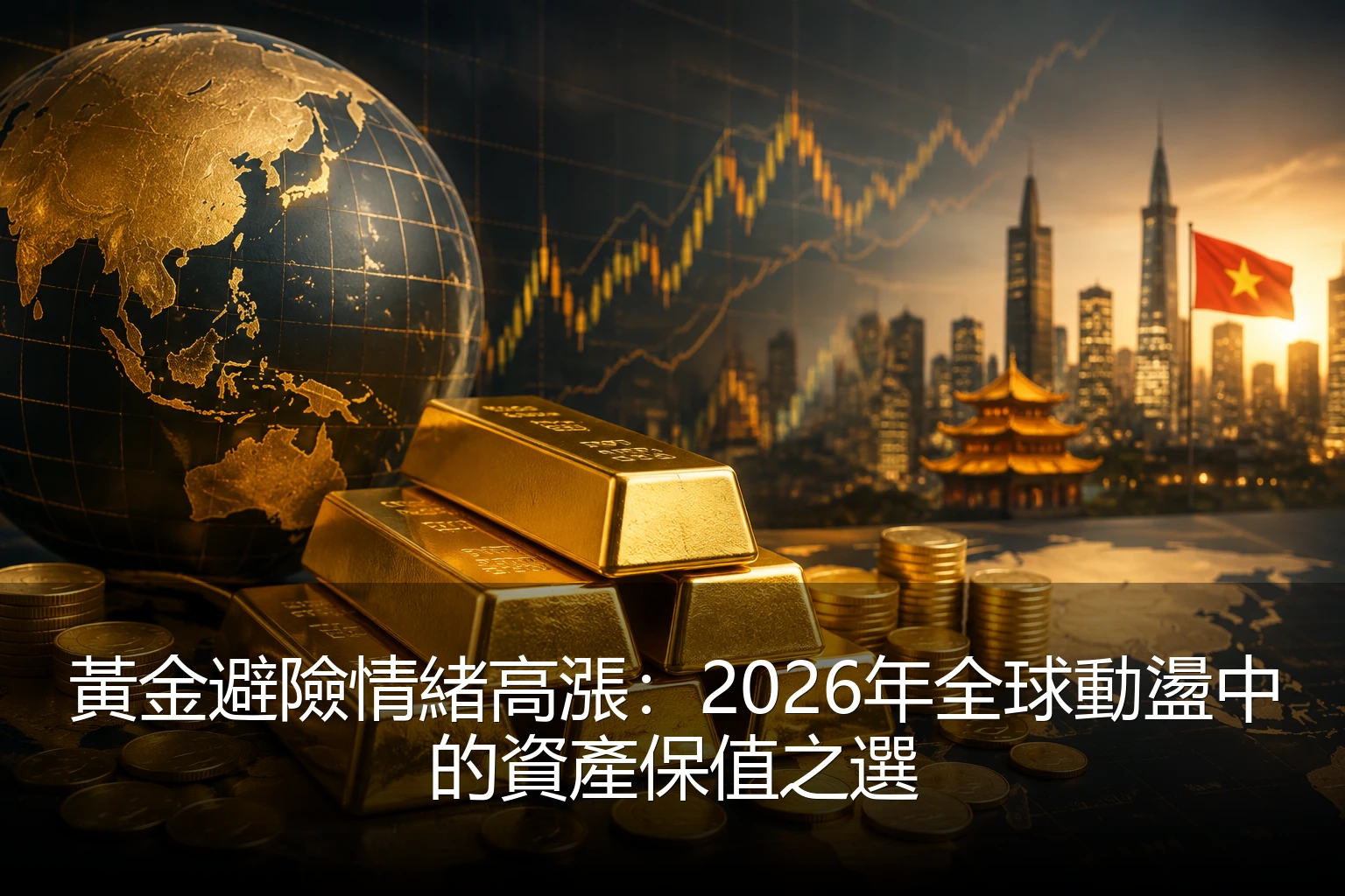 黃金避險情緒高漲：2026年全球動盪中的資產保值之選
